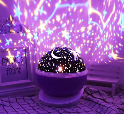 Lámpara Galaxia con Giro y Colores