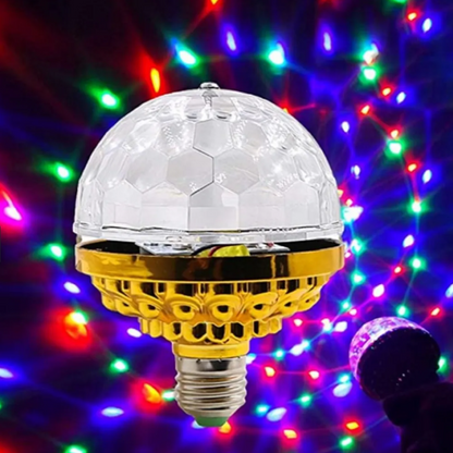 Full Color Rotating LED 6 Colores – Foco RGB Giratorio para Socket