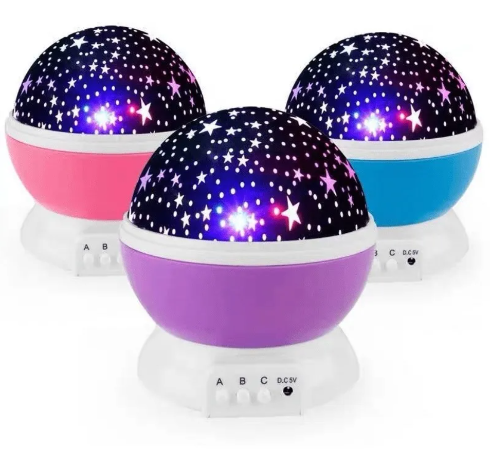 Lámpara Galaxia con Giro y Colores