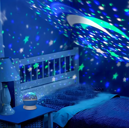 Lámpara Galaxia con Giro y Colores